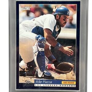 Score 1993 Los Angeles Dodgers Mike Piazza Baseball Trading Card